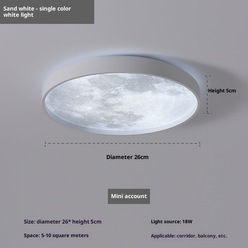 Ceiling light fixture with dimensions and specifications on a gray background