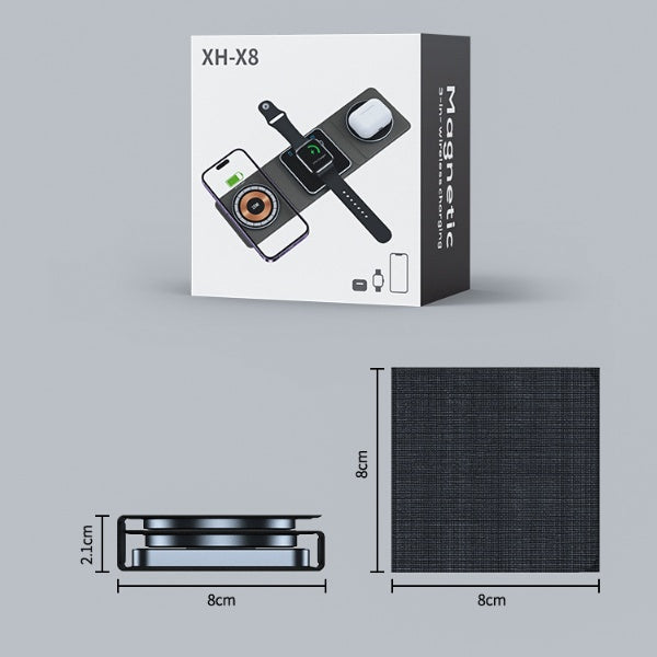FlexCharge 3-in-1 Magnetic Station
